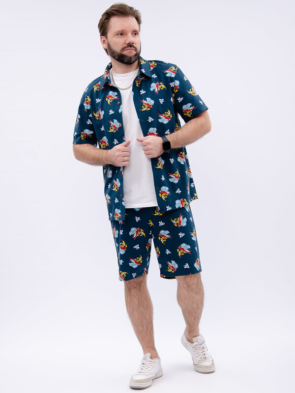 Malina Костюм 585317 9408б петроль