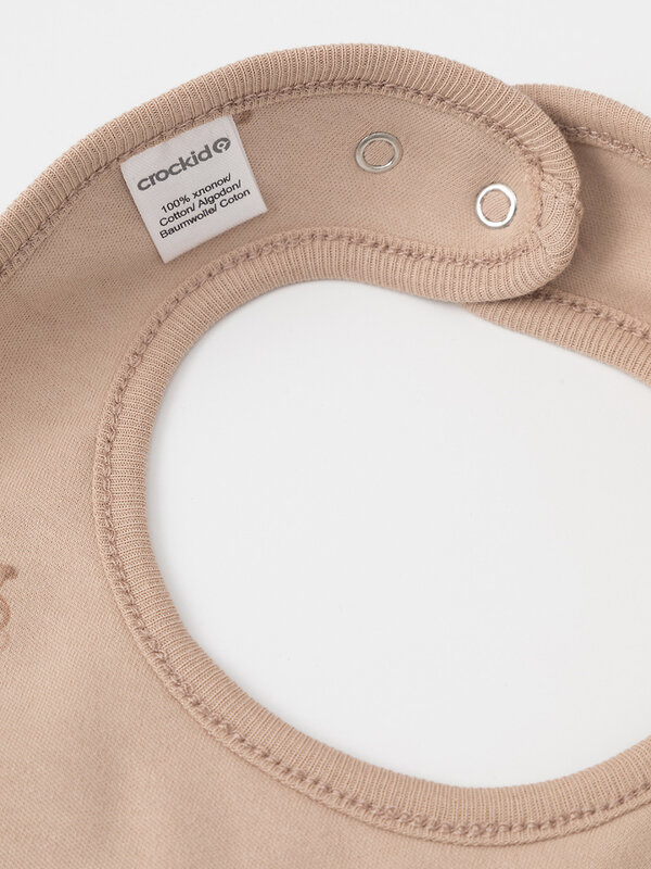 CROCKID Нагрудник 585332 К 8526 бежевый