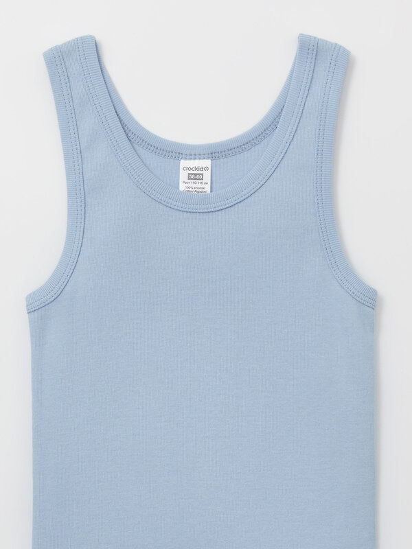 CROCKID Майка 585333 МП 1182-2уп голубой