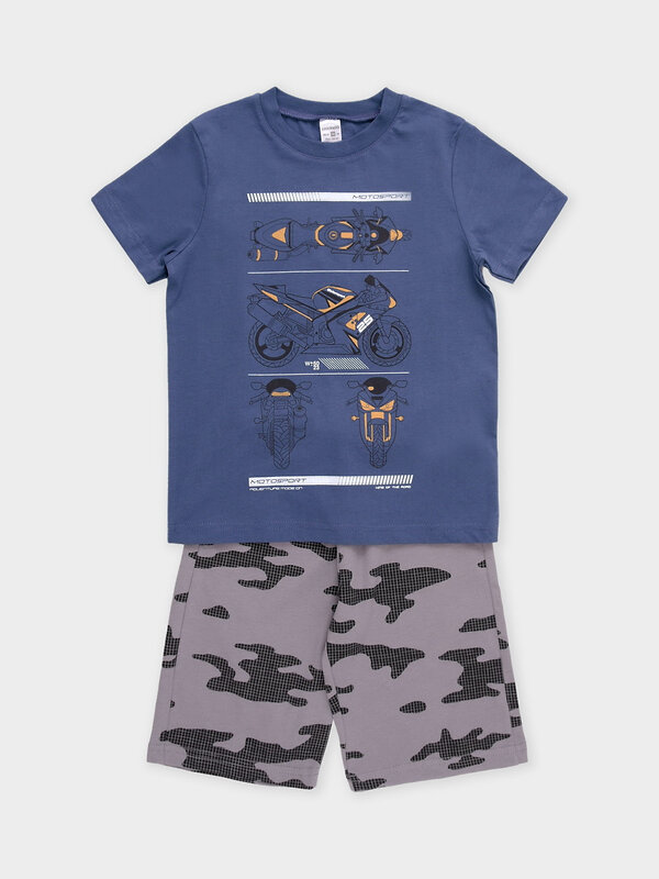 CROCKID Пижама 585335 К 1528 синий