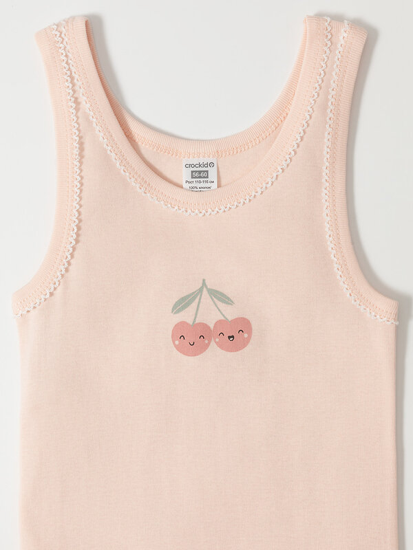 CROCKID Майка 585337 МП 1181-2уп светло-розовый