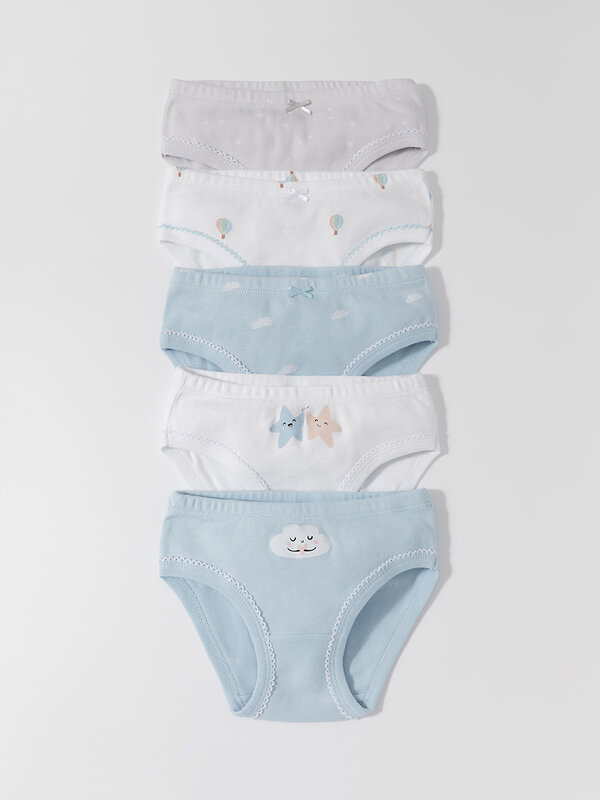 CROCKID Трусы 585341 МП 1978-5уп голубой