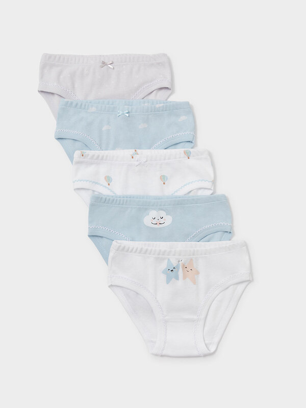 CROCKID Трусы 585341 МП 1978-5уп голубой