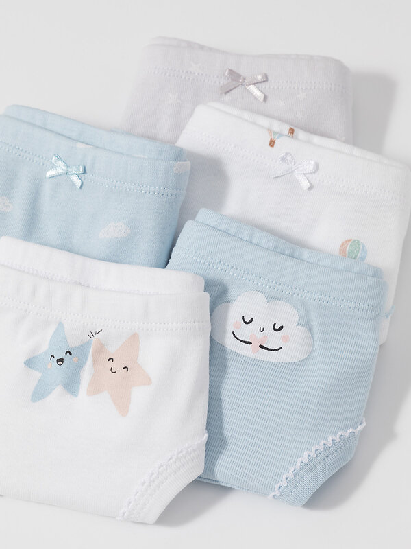 CROCKID Трусы 585341 МП 1978-5уп голубой