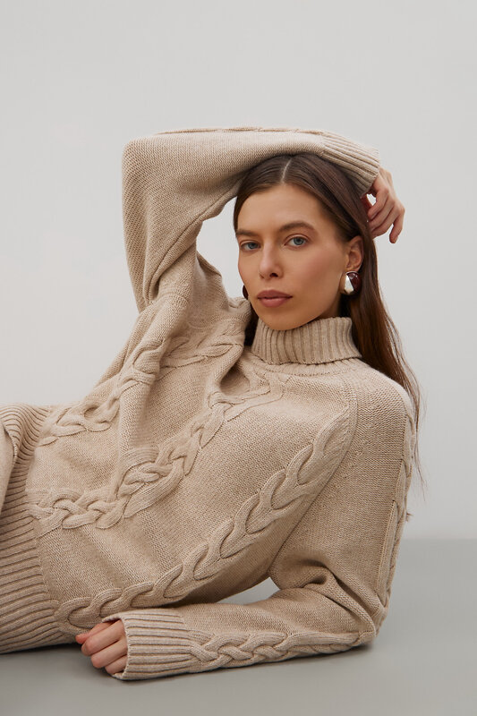 VERY NEAT Джемпер 585347 ЕВ 30294/ш бежевый