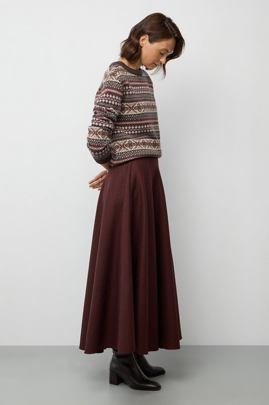 VERY NEAT Юбка 585351 ЕТ 70005 бордовый