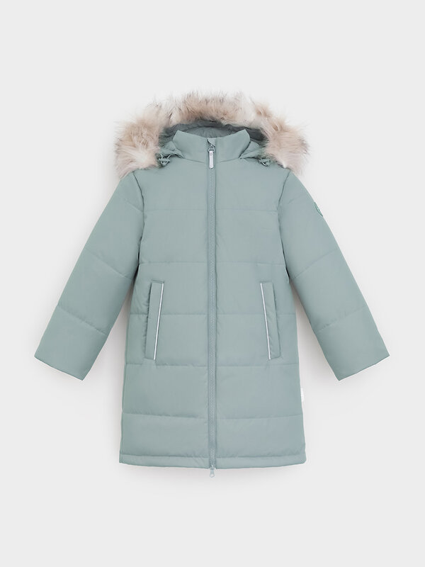 CROCKID Пальто 585374 ВК 38110/2 УЗГ зеленый