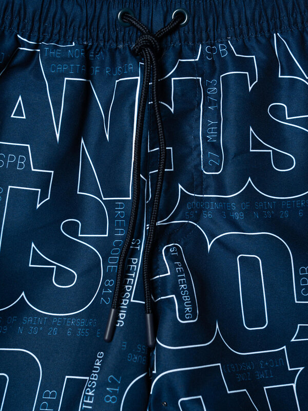 PLAYTODAY Шорты плавательные 585404 12611477 тёмно-синий,белый