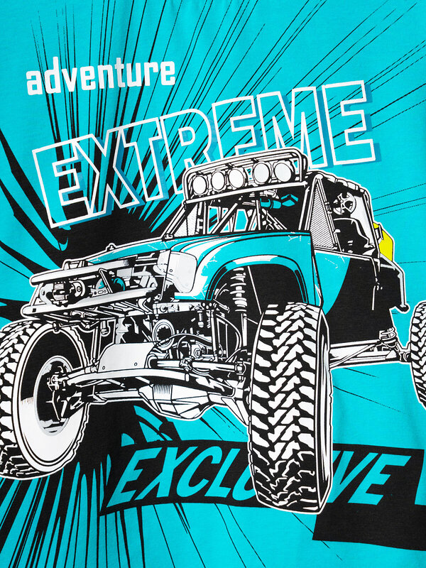 PLAYTODAY Фуфайка 585409 12612224 черный,бирюзовый