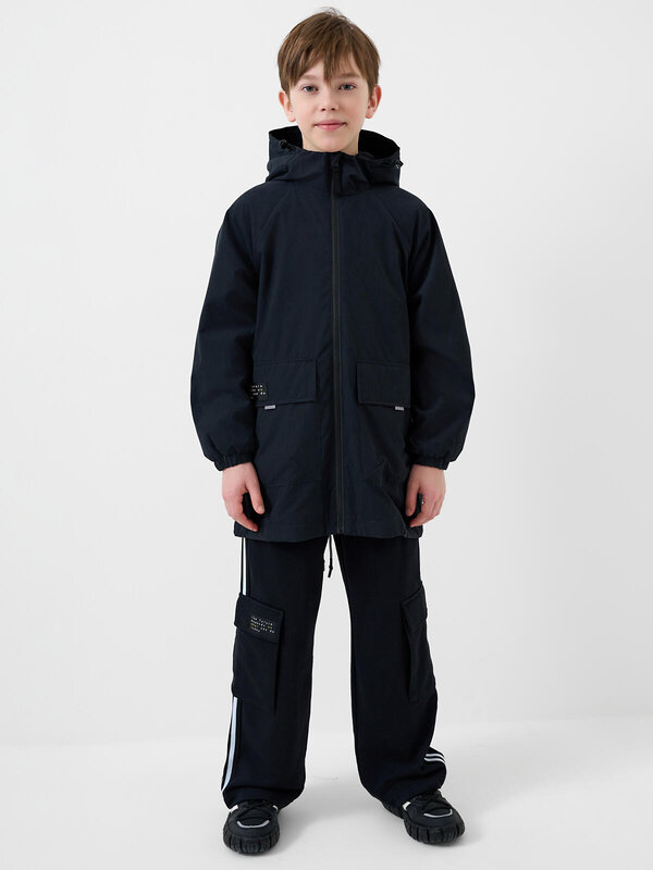 PLAYTODAY Плащ 585419 12611518 черный