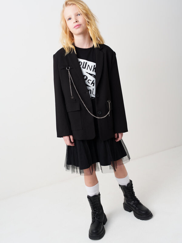 PLAYTODAY Жакет 585420 12621557 черный