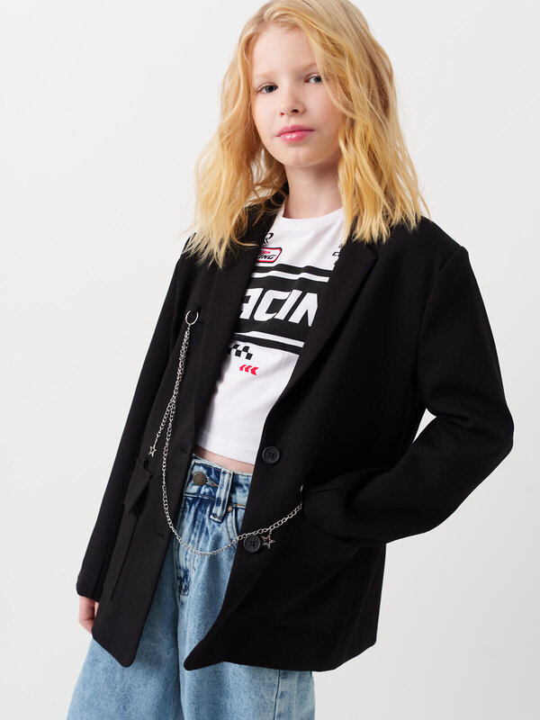 PLAYTODAY Жакет 585420 12621557 черный