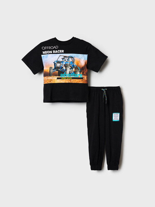 PLAYTODAY Комплект 585428 12612206 черный,белый