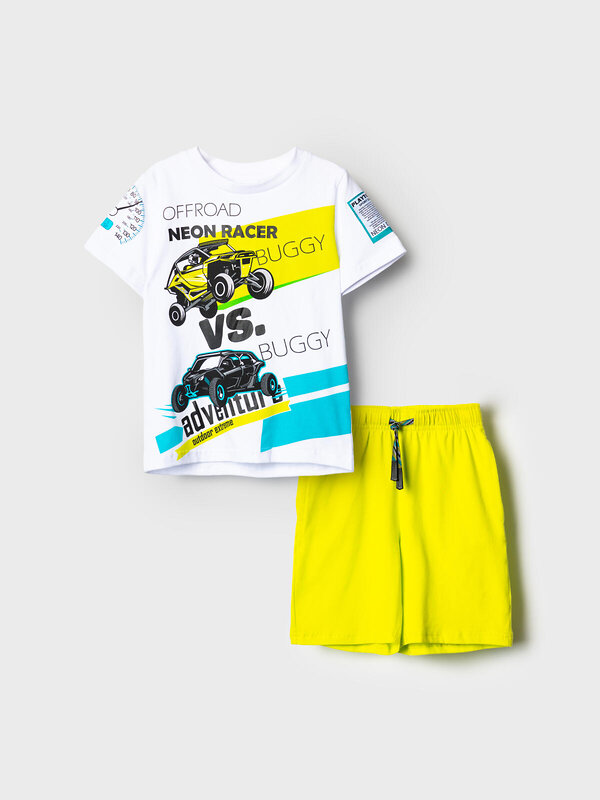 PLAYTODAY Комплект 585431 12612237 белый,светло-зеленый