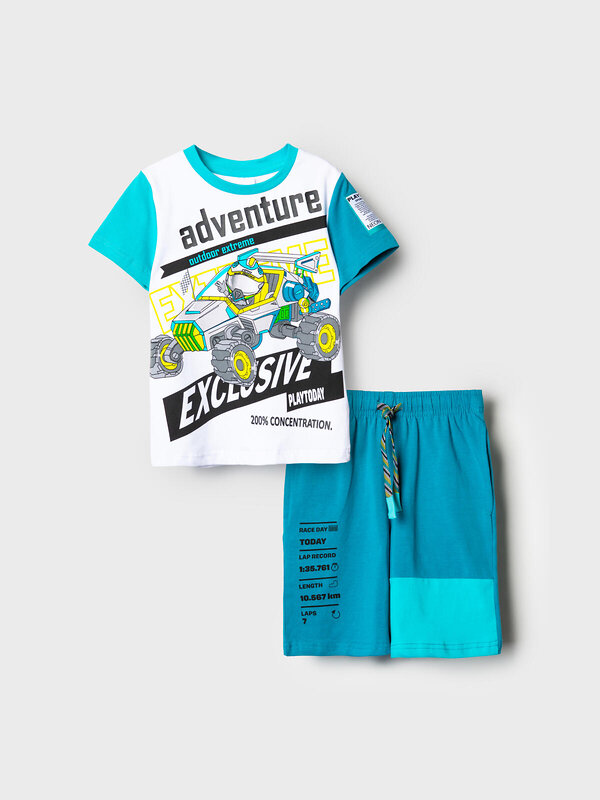 PLAYTODAY Комплект 585434 12612240 белый,бирюзовый