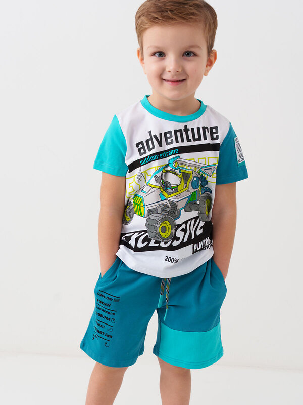 PLAYTODAY Комплект 585434 12612240 белый,бирюзовый