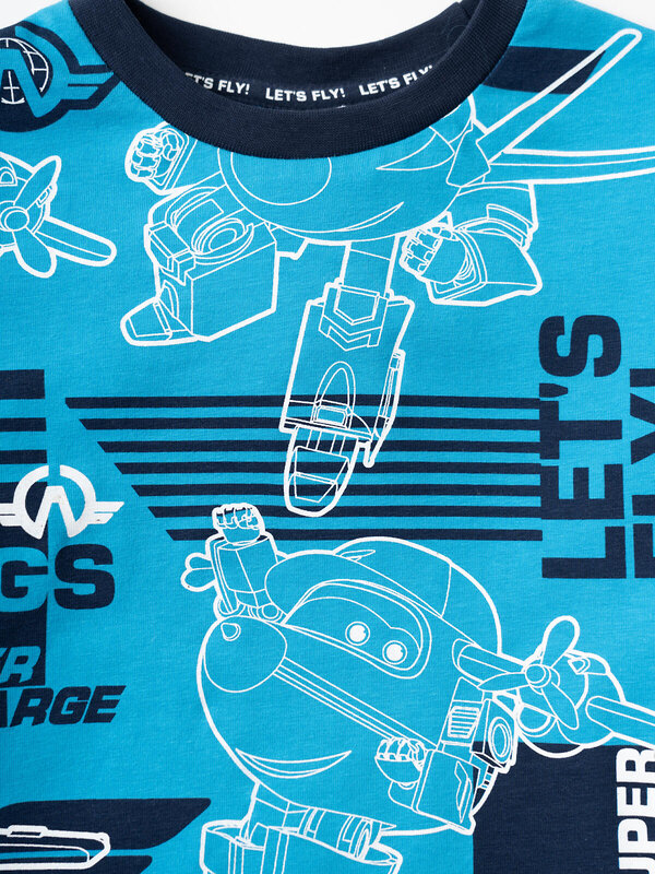 PLAYTODAY Фуфайка 585445 12632007 белый,тёмно-синий,ярко-синий