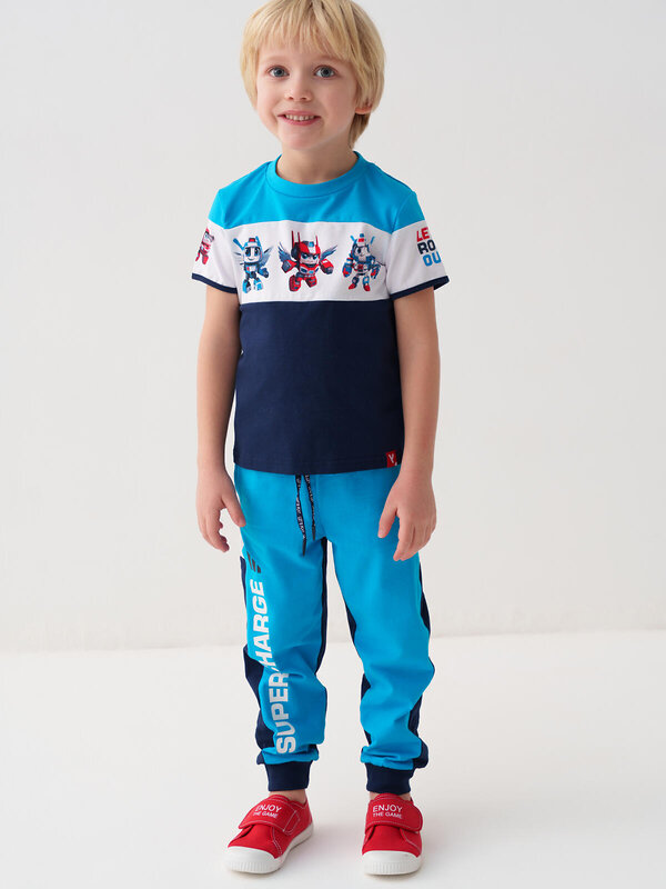 PLAYTODAY Брюки 585450 12612011 тёмно-синий,ярко-синий