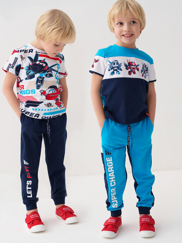 PLAYTODAY Брюки 585450 12612011 тёмно-синий,ярко-синий