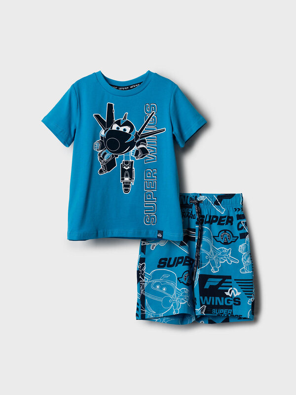 PLAYTODAY Комплект 585460 12632011 ярко-синий,белый,тёмно-синий