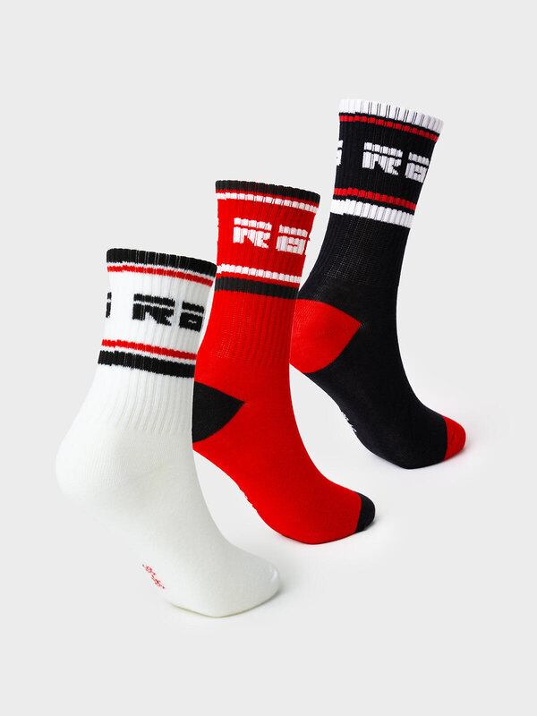 PLAYTODAY Носки 585522 12611055 белый,черный,красный
