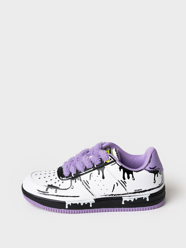 PLAYTODAY Полуботинки 585526 12621764 белый,черный,сиреневый