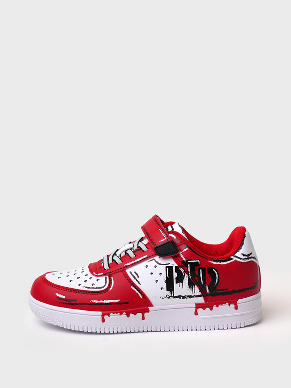 PLAYTODAY Полуботинки 585532 12611734 красный,белый