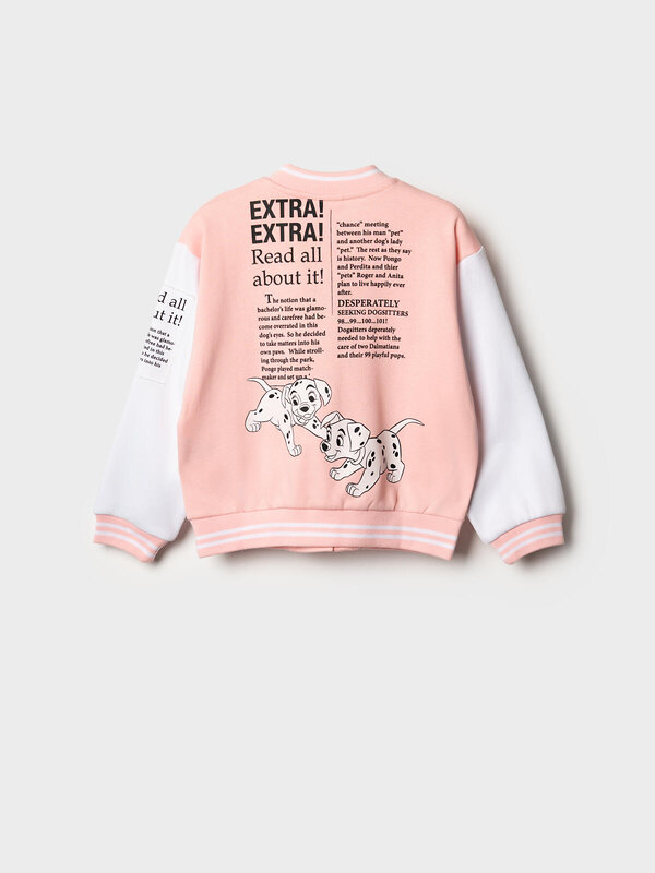 PLAYTODAY Толстовка 585548 12622005 белый,светло-розовый