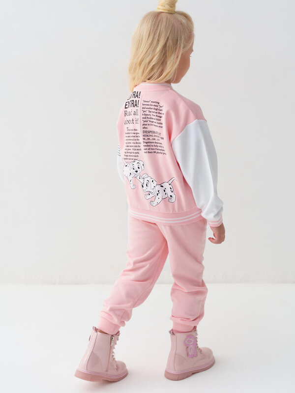 PLAYTODAY Толстовка 585548 12622005 белый,светло-розовый