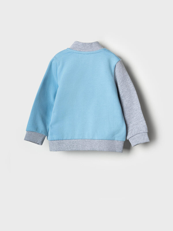 PLAYTODAY Толстовка 585553 12613090 серый,белый,голубой