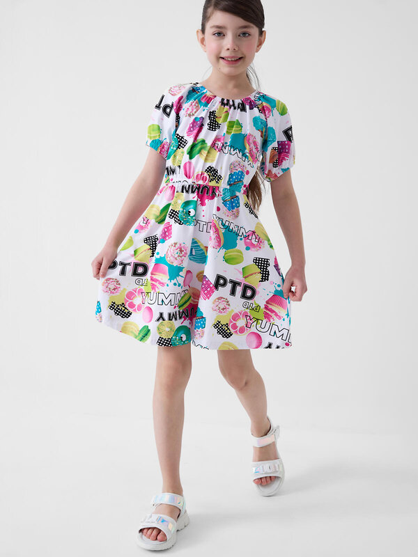 PLAYTODAY Платье 585589 12621481 разноцветный