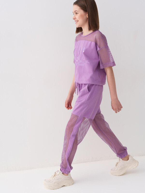PLAYTODAY Брюки 585598 12621663 сиреневый