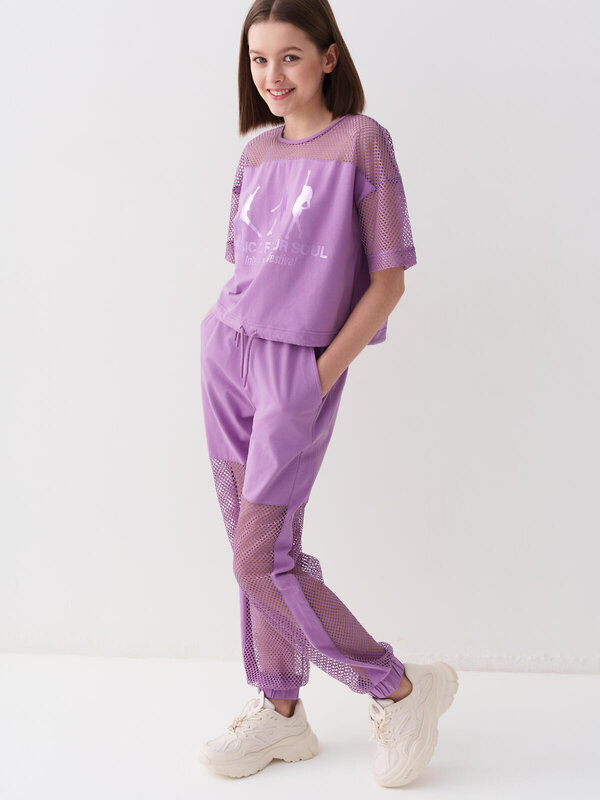 PLAYTODAY Брюки 585598 12621663 сиреневый