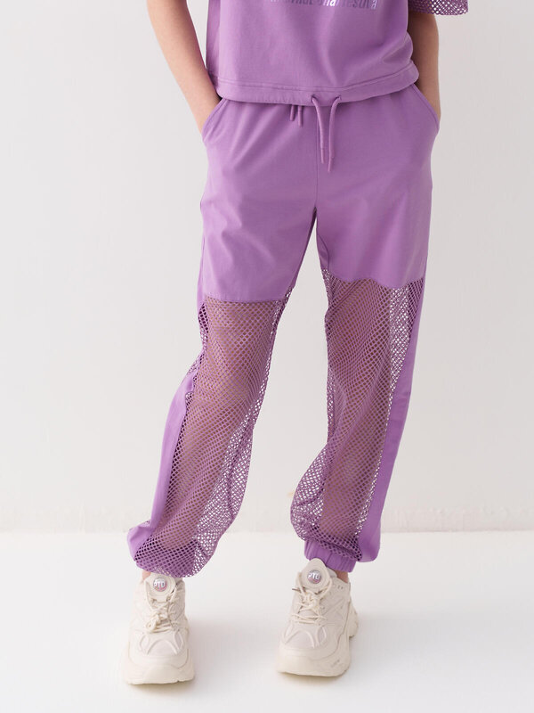 PLAYTODAY Брюки 585598 12621663 сиреневый