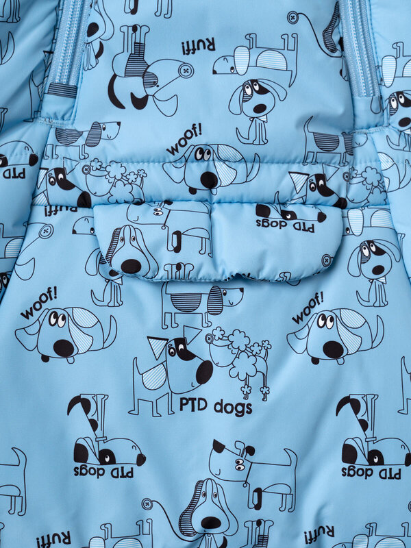 PLAYTODAY Конверт детский 585614 12614028 белый,голубой,черный