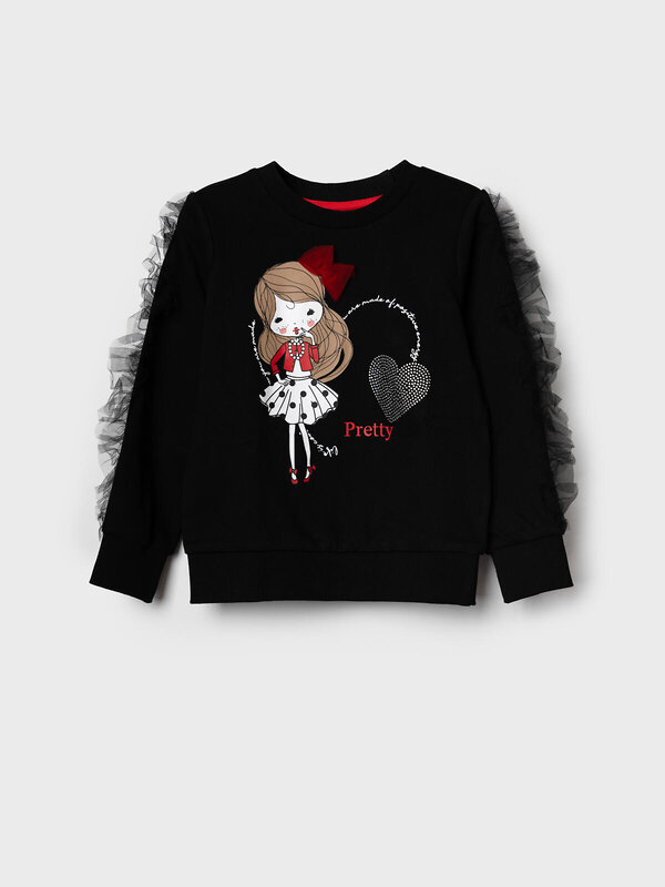 PLAYTODAY Толстовка 585626 12622053 черный