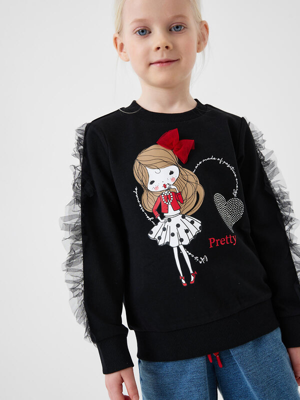 PLAYTODAY Толстовка 585626 12622053 черный