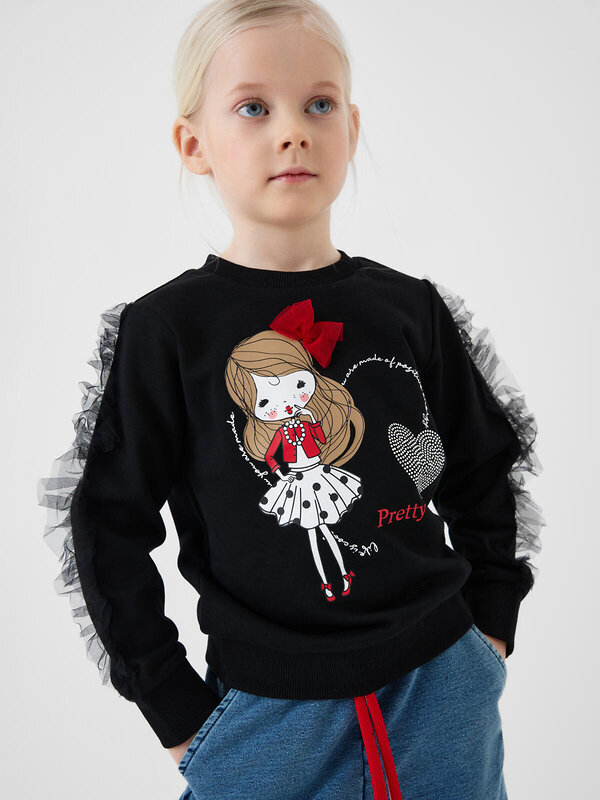 PLAYTODAY Толстовка 585626 12622053 черный