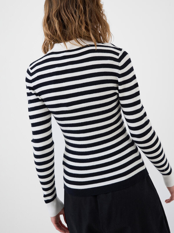 PLAYTODAY Джемпер 585637 12666059 белый,тёмно-синий