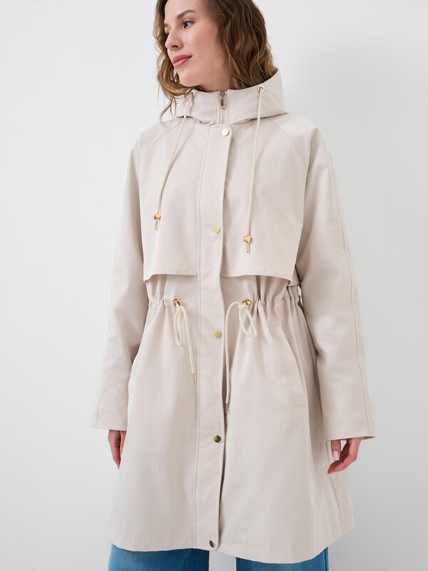 PLAYTODAY Плащ 585658 12666316 бежевый