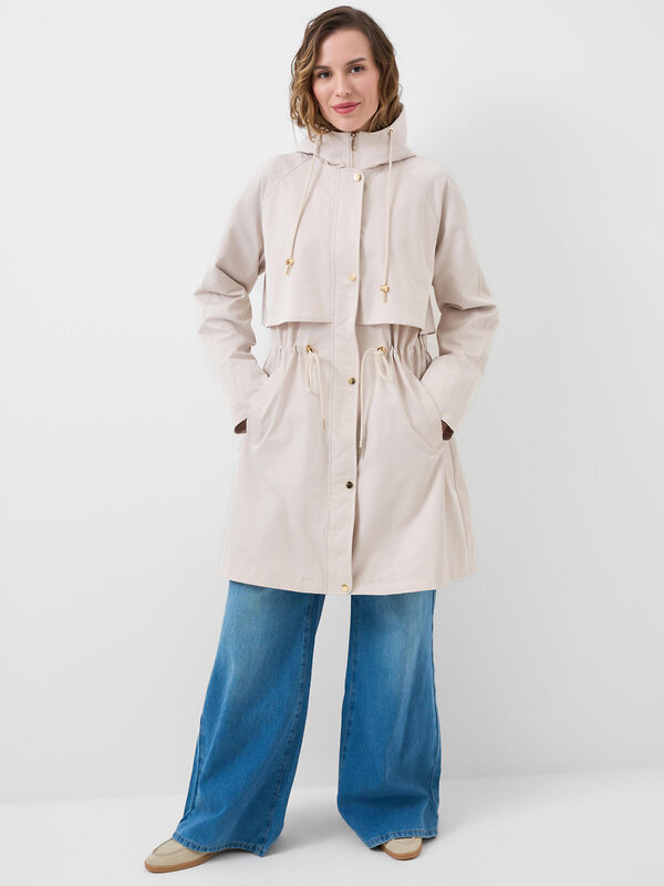 PLAYTODAY Плащ 585658 12666316 бежевый