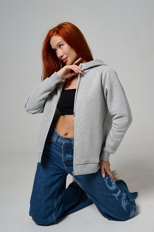 Натали Толстовка 585690 8461 серый