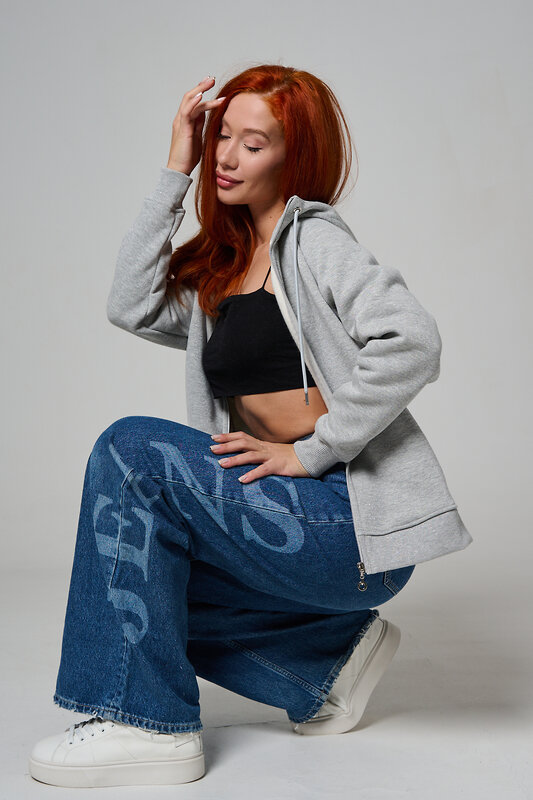 Натали Толстовка 585690 8461 серый