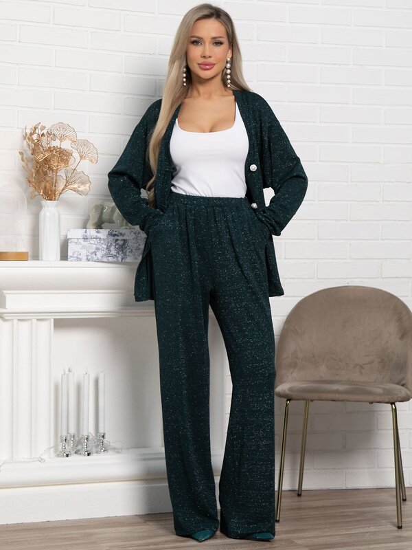 LT Collection Брюки 585712 Б15058-39М темно-зеленый