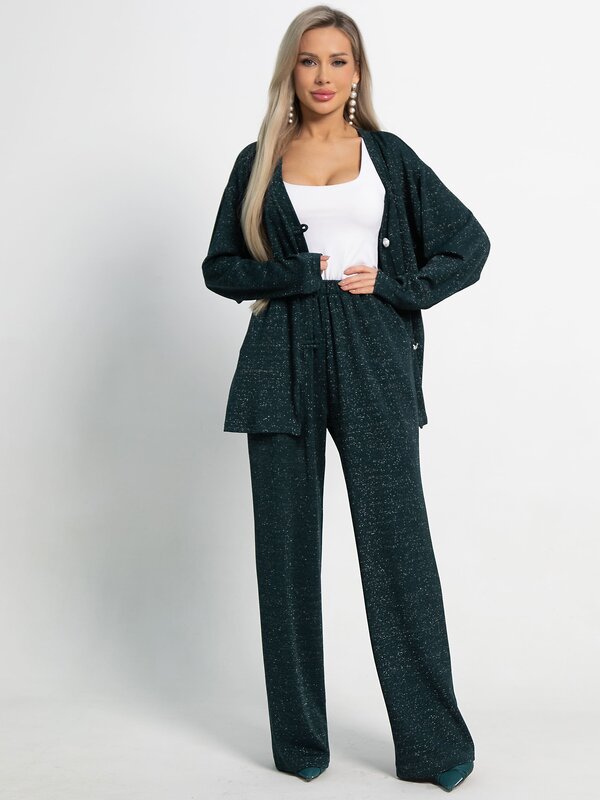 LT Collection Брюки 585712 Б15058-39М темно-зеленый