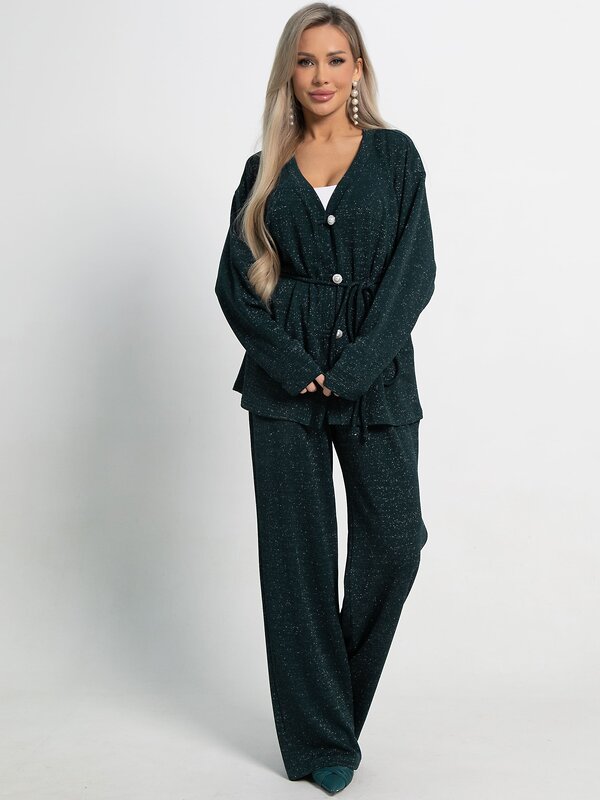 LT Collection Брюки 585712 Б15058-39М темно-зеленый