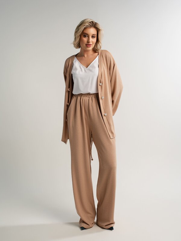 LT Collection Брюки 585713 Б15059-39М бежевый