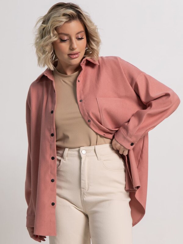 LT Collection Рубашка 585715 Б15170-4М розовый