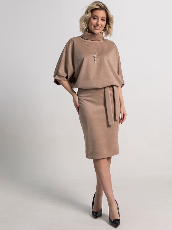 LT Collection Платье 585729 П15272-12М коричневый