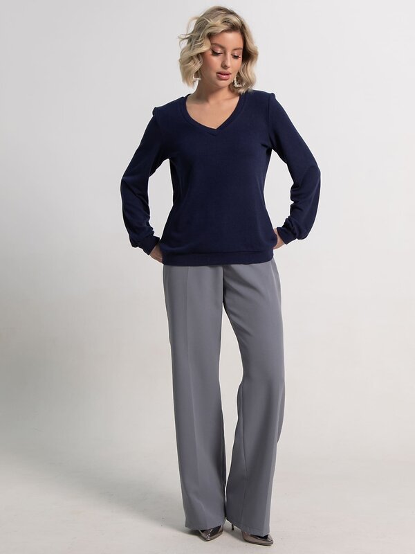 LT Collection Джемпер 585730 Б15269-50М синий